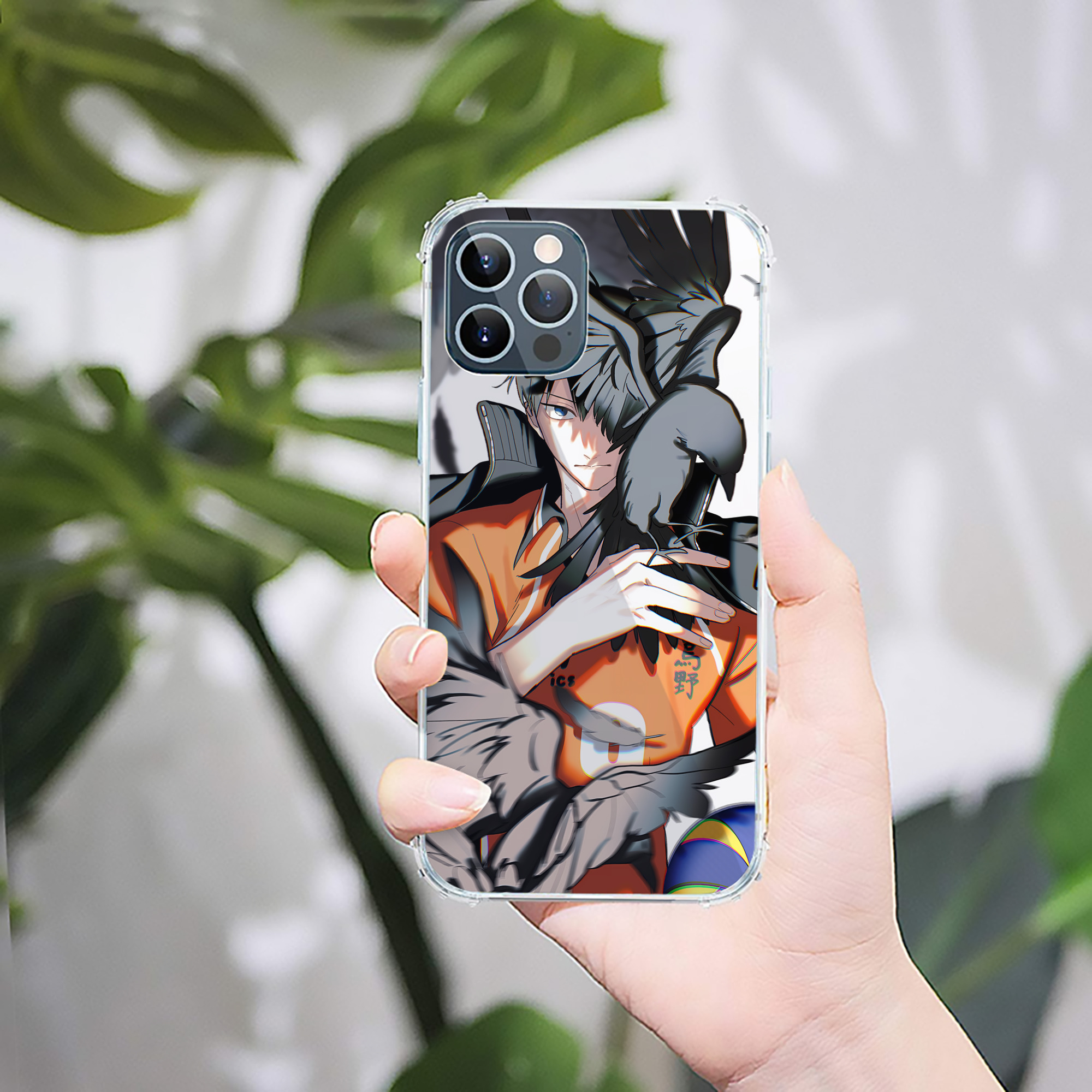 （画像用） ハイキュー!! Haikyu!! 【iPhone 12シリーズ対応】透明スマホケース（クリアソフトケース）